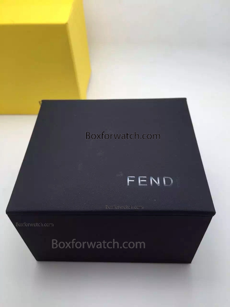 Clone FENDI Watch Boxes - Black Watch case for sale